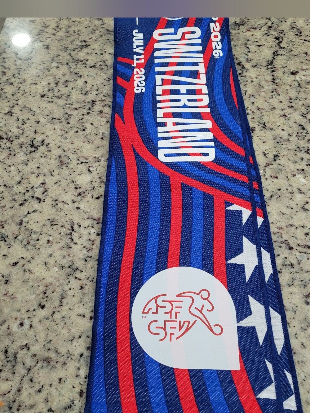 Fifa World Cup 2026 Argentina VS Switzerland Scarf Kansas City Quarterfinal